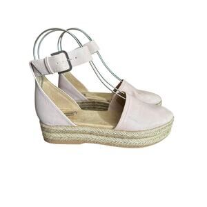 Women’s Naturalizer Lt Pink Espadrille Size 7